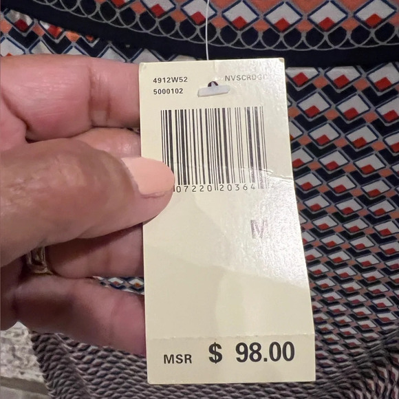 NWT Max Studio sheath‎ graphic dress size Medium - Picture 3 of 12